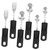 Gatuida 2 Sets Bendable Cutlery Stainless Steel Cutlery Stainless Steel Dishes Spoon Adaptive Utensils The Elderly Tableware Utensils Adaptive Tableware Disabled People Utensil