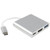 ANDROSET 3 in 1 USB 3.0 hub Type c USB c to 1080p 4k hdmi+USB Adapter with PD Charging Port