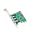 Syba SD-PEX20159 PCI Express Card x1 with USB 3.0 Type A 4 Ports Super Speed and 15-Pin Power Connector Renesas Chipset