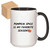 Fun Gift For Rabbit Lovers, For Homeschooling With Electronic Tablets - Large 11oz 15oz Inner Color Accent Mug