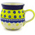 Polish Pottery Bubble Mug 8 oz Sunshine Daisies
