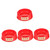 DOITOOL 4pcs fire extinguisher stand base for fire extinguisher fire extinguisher mount in boat bracket for fire extinguisher Fire Extinguisher base Accessories luminous plastic