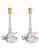 QWORK Lab Bunsen Burner with Flame Stabilizer and Gas Control for Efficient Lab Heating with Propane & Natural Gas - Pack of 2