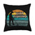Dirt Fishing Hobby Metal Detecting Detector Detection Throw Pillow