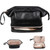 Abiudeng Makeup Bag,Double Layer Cosmetic Bag,Travel Essentials Makeup Bag,Leather Makeup Bag, Cosmetic Travel Bags,Portable Leather Toiletry Bag,Roomy Cosmetic Bag for Women and Girls(Black) Abiudeng Makeup Bag,Double Layer Cosmetic Bag,Travel Essentials Makeup Bag,Leather Makeup Bag, Cosmetic Travel Bags,Portable Leather Toiletry Bag,Roomy Cosmetic Bag for Women and Girls(Black)
