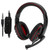 Ciglow Gaming headsets, 3.5mm Stereo Sound Head-Mounted Computer Gaming Headphone Headset with Noise-Cancellation Microphone Over Ear Gaming Headphones for PS4(Red)