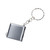 Portable Folding Mirror Key Chain Travel Pocket Compact Makeup Mirror Keychain Square Elliptical Heart-Shaped Mirror Keychain(square)