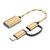 2 in 1 USB 3.0 OTG Cable A to Type C Micro Adapter, Multifunctional Portable USB to Type C Cable USB C to USB 3.0 Adapter Data Cable OTG Cable Micro USB