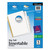 Avery 11122 Big Tab Insertable Dividers, 8-1/2-Inch x 11-Inch , Clear Tabs, 5 Tabs/Set