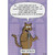 Oatmeal Studios Rick Catsley: Cat at Microphone with Music Lyrics Funny/Humorous Birthday Card