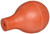 Heathrow Scientific HS20630D HD20630D Bulb, 2-1/8" Outside Diameter x 3-1/4" Length, Rubber, For Large Pipette and Syringe