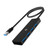 Tymyp USB Hub, 4-Port USB 3.0 Hub, Multi-Functional USB Splitter for Laptop, Xbox, Solid State Drive, HDD, Console, Printer, Camera, Keyboard, Mouse, and Beyond