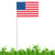 Marker Flags, 10 Pack Construction Marking Flags | 4x6x16 Inch, Yard Flags Marker, Lawn Flags, Invisible Fence, Survey Flags, Landscape Flags, Sprinkler Flags, Surveyor Flags, Stake Flags, Boundary