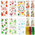 150pcs Cellophane christmas bags?Christmas treat bags cellophaneAssortment for Holiday Treats?christmas goodie bag?Xmas Clear Cello Gift Bags Candy Goodies Bags with Twist Ties for Christmas Party Supplies