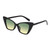 FEISEDY Vintage Cateye Sunglasses Designer Shade UV400 Protection B4013