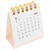 NUOBESTY Mini Desk Calendar 2023-2024 Standing Flip Calendar Office Note Schedule for Planning Organizing Daily Scheduler(2023.7-2024.12) Desktop Calendar