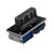 NFHK Dual USB 3.0 A Type Female to Motherboard 20/19 Pin Box Header Slot Adapter PCBA Flat Type