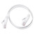 Agatige Cat6 Ethernet Cable, Cat-6 Flat RJ45 Computer Internet LAN Network Ethernet Patch Cable, RJ45 CAT6 Ethernet Network Flat LAN Cable UTP Patch Router Cables 1000M White(2M)