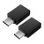 OSALADI 2pcs Typec to USB USB- c to USB 2.0 Adapter USB Adapter Laptop Adapter USB Type- c Converter Adapter for Laptop Phone Accessories Aluminum Alloy Charger Computer