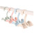 IMIKEYA Necktie Hanger Belt Hanger Organizer Tie Rack Tie and Belt Hanger Socks Hanger Tie Hanger Hooks Handbag Rotating Hook Boot Drying Rack Shawl Hanger Nail Free Clothes Hook to Rotate