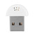 Zerone Mini Microphone Portable USB Mini Studio Speech Microphone Recording Audio MIC Adapter for Computer PC Plug and Play(White)