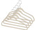 Whitmor Flocked Suit Hangers, S/5