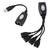 axGear USB Extension Over Ethernet RJ45 Cat5e Cat6 Network Cable LAN Adapter HUB