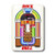 3dRose lsp_37282_1 Colorful Retro Juke Box With Red Rock and Roll Single Toggle Switch