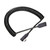 chenyang USB C Coiled Stretch Cable USB Type C Male to Female Power Data Extension Cable for Keyboard Mouse