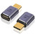 Poyiccot USB C Extender Adapter 40Gbps, 2Pack USB C Male to Female Extension Adapter 8K@60Hz, USB C PD 100W Type C Extender Support USB 4 Thunderbolt 4 Connector for MacBook Pro, Dock Station