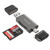 SD Card Reader MOGOOD Memory Card Reader Adapter USB 3.0 to Memory Card Reader Adapter Micro SD Card Reader Memory Card Reader with Dual Connectors for External Camera SD SDHC SDXC MicroSD UHS-I