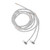 ARTIBETTER Noise Canceling Headphones Gaming Wired Earphones in-Ear Eardphones with Mic 80s Headphones Wired Earphones with Microphone in-Ear Headphones Wired Earbuds 3.5mm Earphone Universal