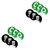 BESTOYARD 2 Sets 6 Garbage Classification Label Garbage Can Decals Trash Cans Stickers Garbage Can Labels Recycle Bin Label Outdoor Bin Garbage Sorting Sticker Category Stickers Large PVC