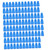 UKCOCO 100pcs Crystal Head Sheath Connector Boot Cover Rj Connector Shrapnel Ethernet Cable Outdoor Plug Cover Laptop Protective Case Connect Plug Cap Cable Boots Cover Adapter Jacket
