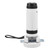 Mini Pocket Microscope, White 60x to 120x Mini Microscope with LED Light for Kids for Observing