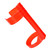 Angoily Fire Extinguisher Hanger Fire Extinguisher Rack Fire Extinguisher Organizer Universal Fire Extinguisher Bracket Fire Extinguisher Holder Plastic Wall-Mounted Accessories