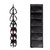 Shoe Organizer for Closet 12 Large Pockets Over The Door Shoe Organizer for Closet with Large Deep Pockets Narrow Shoe Rack for Door (Black)