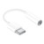 RUITEXUN USB Type C to 3.5mm Female Headphone Jack Adapter, USB C to Aux Audio Dongle Cable Cord for USB Type C Phones, Devices (White)