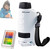 Minilabsters Miniscope Kids,Mini Labsters Portable Microscope,Miniscope Portable Microscope Kids Minilabsters,Led Lighted Pocket Microscope for Scientific Experiment,Students,Kids (White)