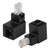 CERRXIAN 90 Degree RJ45 Ethernet LAN Male to Female Cat5 / Cat5e / Cat6 Extender Adapter(2-Pack) (Left Angle) CERRXIAN 90 Degree RJ45 Ethernet LAN Male to Female Cat5 / Cat5e / Cat6 Extender Adapter(2-Pack) (Left Angle)