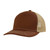 Summer Unisex Mesh Baseball Hat Ball Cap Hat Visor Hat Adjustable (Brown, One Size)