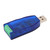 Serial Port Adapter, ESD Protection Current Limit Serial Port Converter Bidirectional 921600 Baud Rate Hot Swappable (USB to RS232)