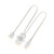 2A DC 5/24V Mini PIR Infrared Motion Sensor Detector Automatic Switch Activated Sensor Light Switch Occupancy Motion Sensor with LED Strip USB Interface for LED Strip Light(White)