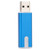USB Pendrive, Flash Drive Blue Plug and Play Portable USB2.0 Breathing Light Mini, for Computer Tablet (16GB)