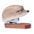 Ciieeo Stapler Machine Punching Cute Stapler Desktop Stapler Purple Desk Accessories Manual Stapling Machine Stapler Small Mini Stapler with Staples Portable Wooden Student Hole Punch
