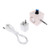 Y-QUARTER USB Microscope Lamp Source, White LED Light Lighting, Adjustable Bottom Biological Microscope Lamp Source