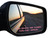 Set of 2 'Your Demons Are Closer Than They Appear' Warning Mirror Decal- Stylish Car Decor for a Bold Statement, Ideal Car Accessories and Driver Gift - 0.7x4 Inches (Pink)