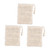 minkissy 6 Pcs Soap Foaming Bag Soap Saver Mesh Pouch Soap Protection Bag Bathing Supply Exfoliating Soap Saver Soap Mesh Bag Soap Saver Net Mesh Soap Pouch Ramie Drawstring Storage Bag