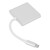 Alomejor Type C Docking Station USB 3.0 Hub for Computer Laptop 3 in 1 USB Docking Station