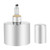 Laboratory Alcohol Burner, 304 Stainless Steel Alcohol Lamp, 200ml Thickened Alcohol Biology Chemistry Dental Lab Lamp, Science lab Bunsen Burners